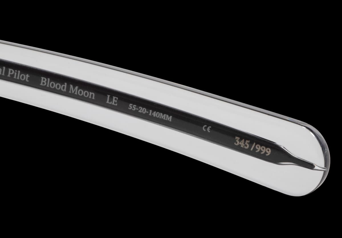 AO Original Pilot Blood Moon temples closeup with serialization