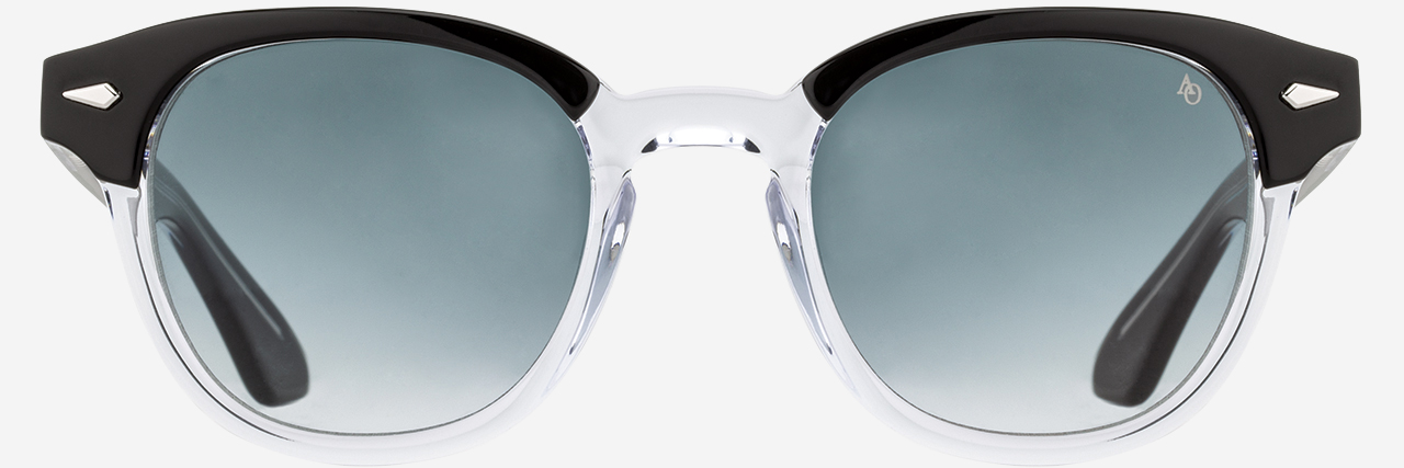 Times Sonnenbrille Black Crystal mit grauen Verlaufsgläsern
