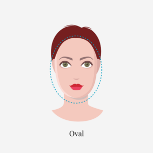 Oval face shapes