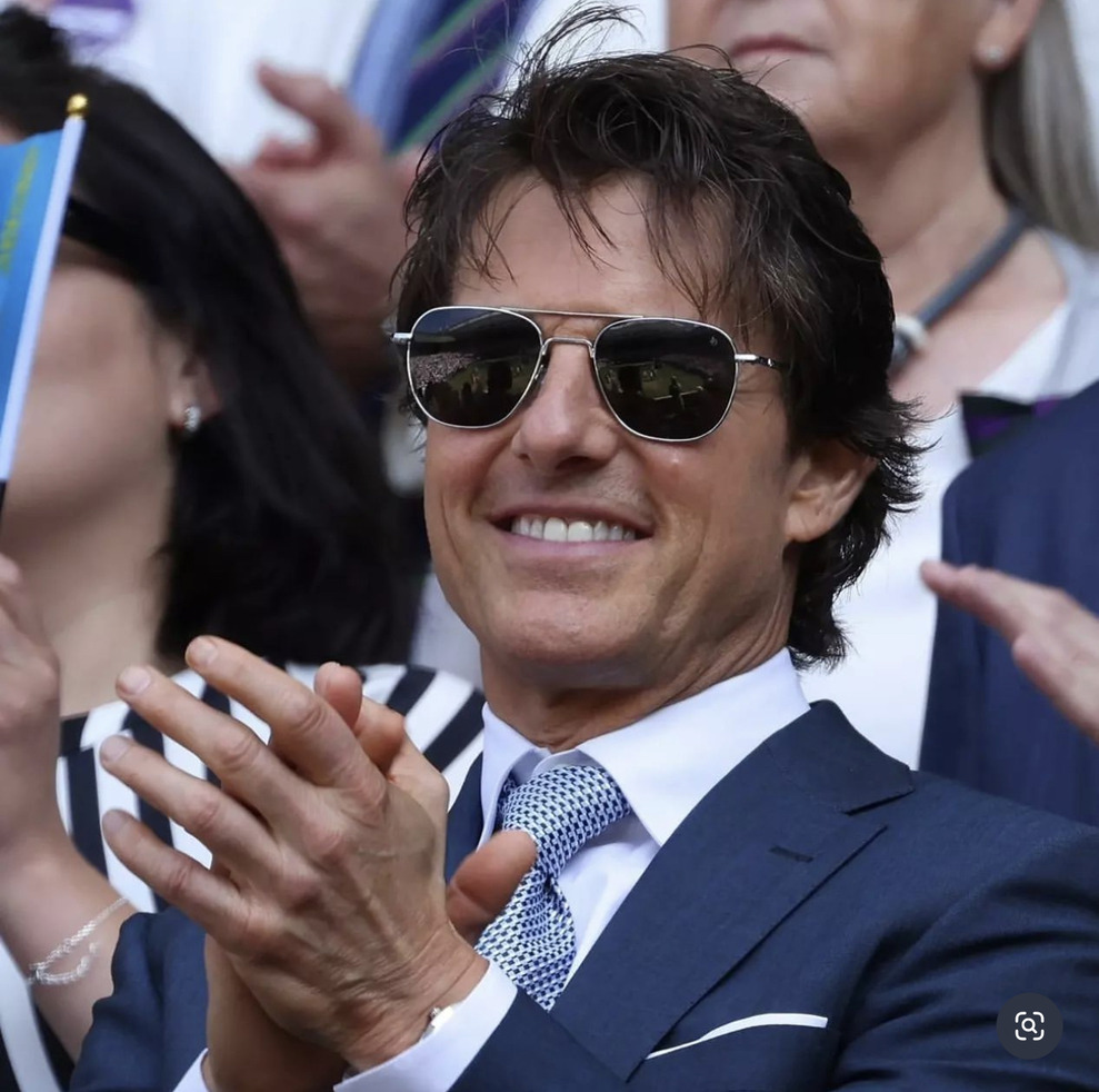 Les lunettes de soleil de Tom Cruise