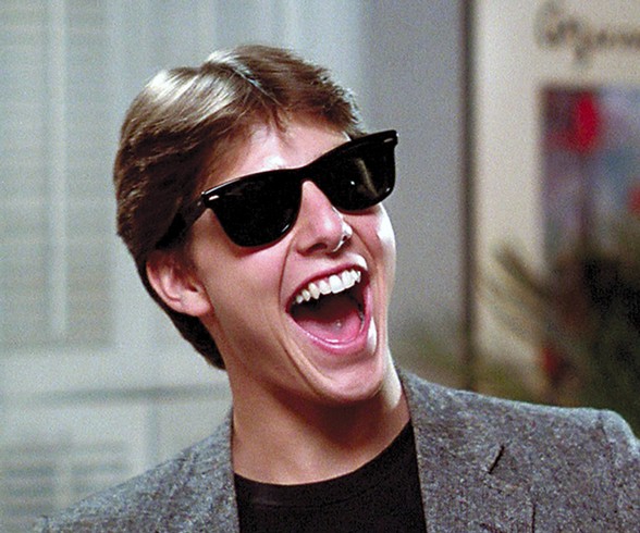 Kultige Sonnenbrille Tom Cruise, erster Filmverkauf