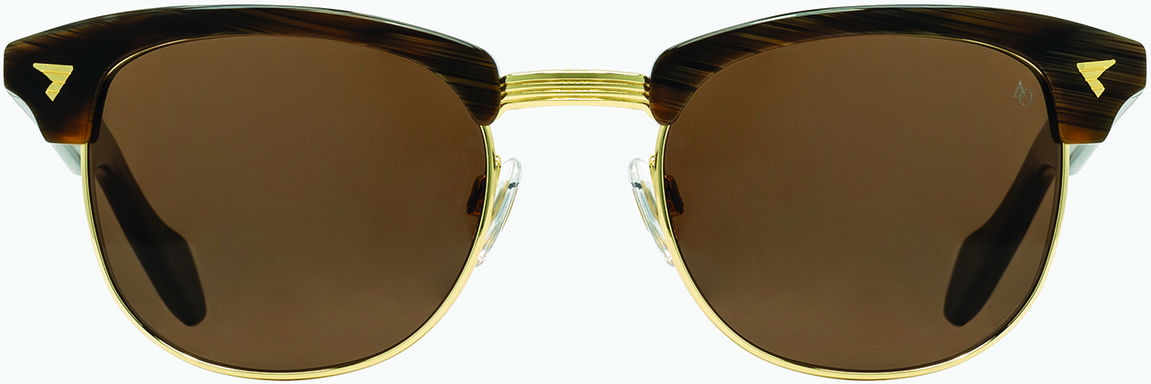 Bild für „Shoppen Sie unsere Sonnenbrillenkollektion mit braunen Gläsern“.