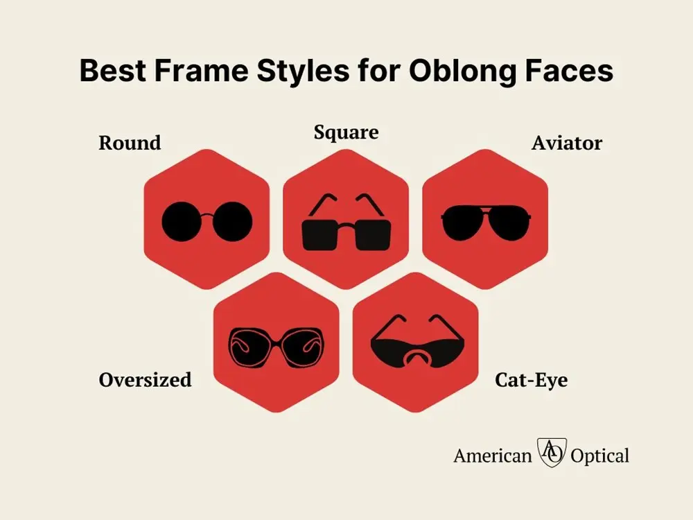 The 5 Best Frame Styles for Oblong Faces